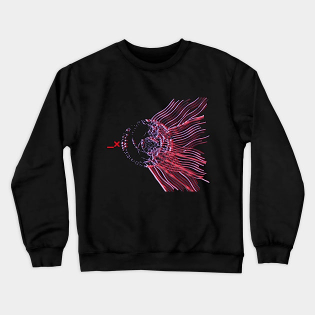 Radistraction #15 Crewneck Sweatshirt by DevanGill